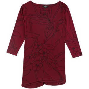Alfani Womens Floral Swing Pullover Blouse - 1 of 1