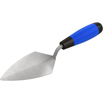 Bon Tool 70-119 Pointing Trowel - Stainless Steel 5-1/2-inch-inch X 2 3/4-inch Comfort Grip Handle