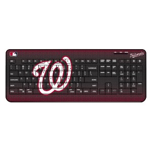 MLB National League Teams Linen Wireless USB Keyboard - 1 of 4