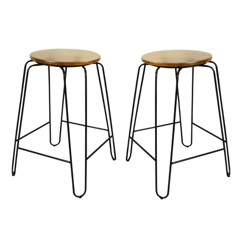 Set Of 2 24 Winston Counter Height, Stool Height For 3 Foot Counter