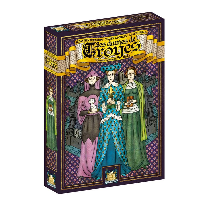 Pearl Games Troyes: The Ladies of Troyes Expansion, 1 of 4