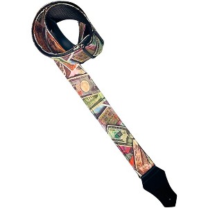 Get'm Get'm Good Vibes Money Talks Guitar Strap 2 in. - 1 of 2