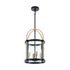 Artcraft Lighting Aurelia 4 - Light Pendant in  Black/Brushed Brass - 2 of 4