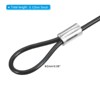 Unique Bargains Stainless Steel Stage Lighting Luggage Lock Double Loop Safety Lock Cables - 2 of 4