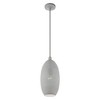 Livex Lighting Dublin 1 - Light Pendant in  Nordic Gray - 4 of 4