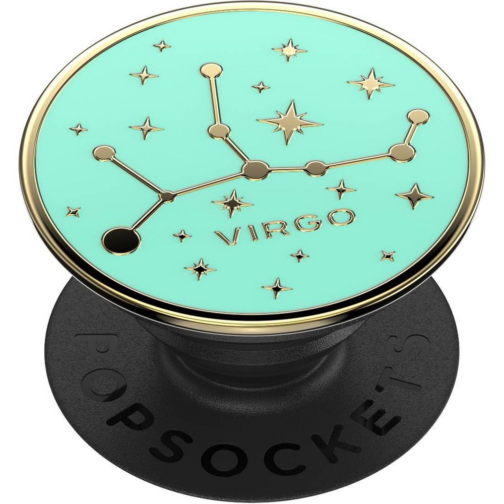 Photos - Other for Mobile PopSockets PopGrip Enamel Zodiac Cell Phone Grip & Stand - Virgo 