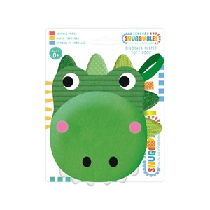 Sensory Snuggables Dinosaur Hand-Puppet Soft Book - by  Christie Hainsby (Paperback) - 1 of 1