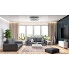 Elegant Lighting Maxime 24 inch black flush mount - 2 of 4