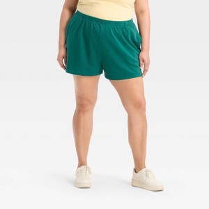 Women's Mid-Rise Dorm Shorts - Wild Fable™ - 1 of 3