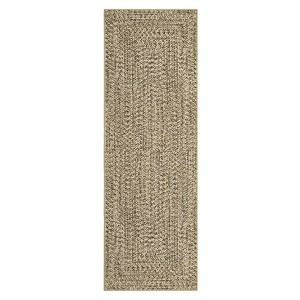 Machine Washable Modern Solid Area Rugs Indoor Contemporary Floor Carpet for Home Office - 1 of 4