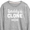 Boys' - Instant Message - Daddy's Clone Long Sleeve Graphic T-Shirt - 2 of 4