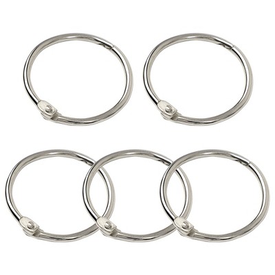 Unique Bargains Metal Ring Spring Stretchy Coil Keychain Keyring Strap Rope  Cord 8.7 Inch Long 1 Pc : Target