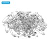 Unique Bargains Metal DIY Blankets Crafts Brooch Making Home Sewing Nickle Plated Safety Pins 200 Pcs - 3 of 4