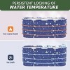Portable foldable bathtub, thermostatic shower tub tub | ice bath | Separate family bathroom SPA bathtub, shower room soaking vertical bathtub - 4 of 4