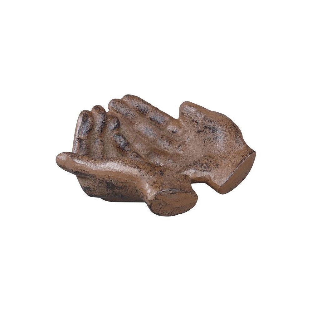 Photos - Other Decoration Cast Iron Hands Dish - Storied Home