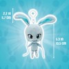 Miraculous Ladybug - Kwami Lifesize 5-inch Plush Clip-on Toy, Super Soft Collectible with Glitter Stitch Eyes and Color Matching Backpack Keychain - 3 of 4