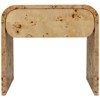 Meridian Furniture Cresthill Burl Wood Night Stand - 4 of 4
