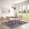 Modern Insect Floral Area Rug - Non-Slip Stain-Resistant Low Pile Carpet, Machine Washable Ultra-Soft Accent Mat for Living Room, Bedroom Kitchen - 4 of 4