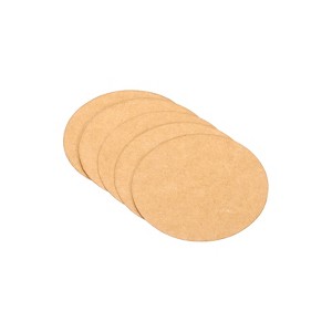Unique Bargains Round Cardboard Kraft Paper 25 Pcs - 1 of 4