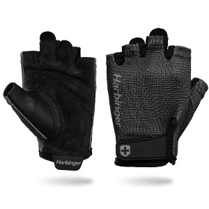 Harbinger Women's Power Gloves 3.0 - Carbon - 1 of 2