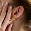 Pure Collection by Ross-Simons Italian 3mm 14kt Yellow Gold Huggie Hoop Earrings - 4 of 4