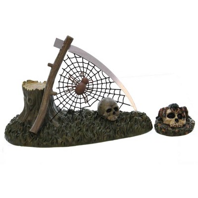 Dept 56 Accessories 2.5 Inch Creepy Creatures Spiders Halloween , Halloween Village (2PC)