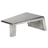 Coffee Table Silver Aluminum Industrial Coffee Table - 2 of 4