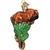 Old World Christmas Blown Glass Ornament for Christmas Tree, Red Panda - 3 of 4