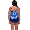 Trimshaper Women's Ronnie Two Tier Ruffle Tankini Swimsuit Top - 3 of 3