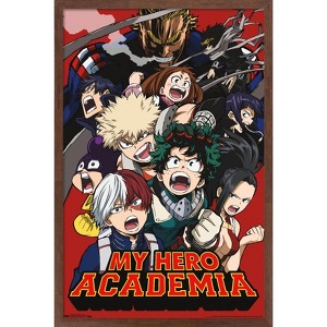 Trends International My Hero Academia - Key Art 2 Framed Wall Poster Prints - 1 of 4