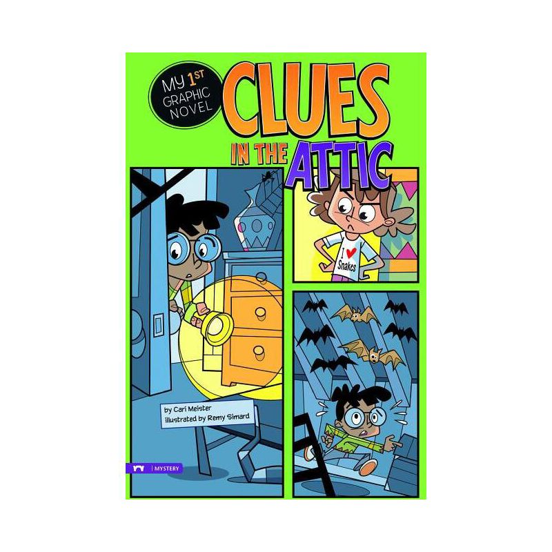 Clues in the Attic - (My First Graphic Novel) by  Cari Meister (Paperback), 1 of 2