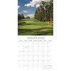 2026 Square Wall Calendar, The World of Golf, 16-Month Lifestyles Theme with 180 Reminder Stickers (12x12 In) - 3 of 4