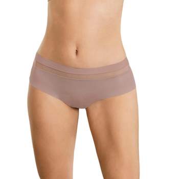 Women's Lace and Mesh Cheeky Underwear - Auden™ Rose Pink XL