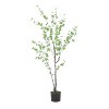 Chery Life 59" Artificial Disc Leaf Tree - 2 of 4