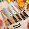 Japanese Knife Set, imarku 11-Piece Professional Kitchen Knife Set with Block, Stainless Steel Chef Knife Set with Wooden Cutting Board,Sharpener - 3 of 4