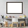 Amanti Art Espresso Brown Framed Dry Erase Magnetic Board - 4 of 4