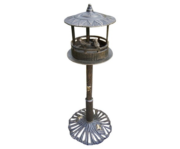 41" Iron Bird Feeder - Oakland Living