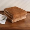 Kate Aurora Ultra Lux Oversized Heavyweight Pumpkin Spice Accent Throw Blanket - 50"x70" - 4 of 4