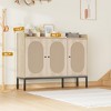 rattan shoe cabinet - 2 of 4
