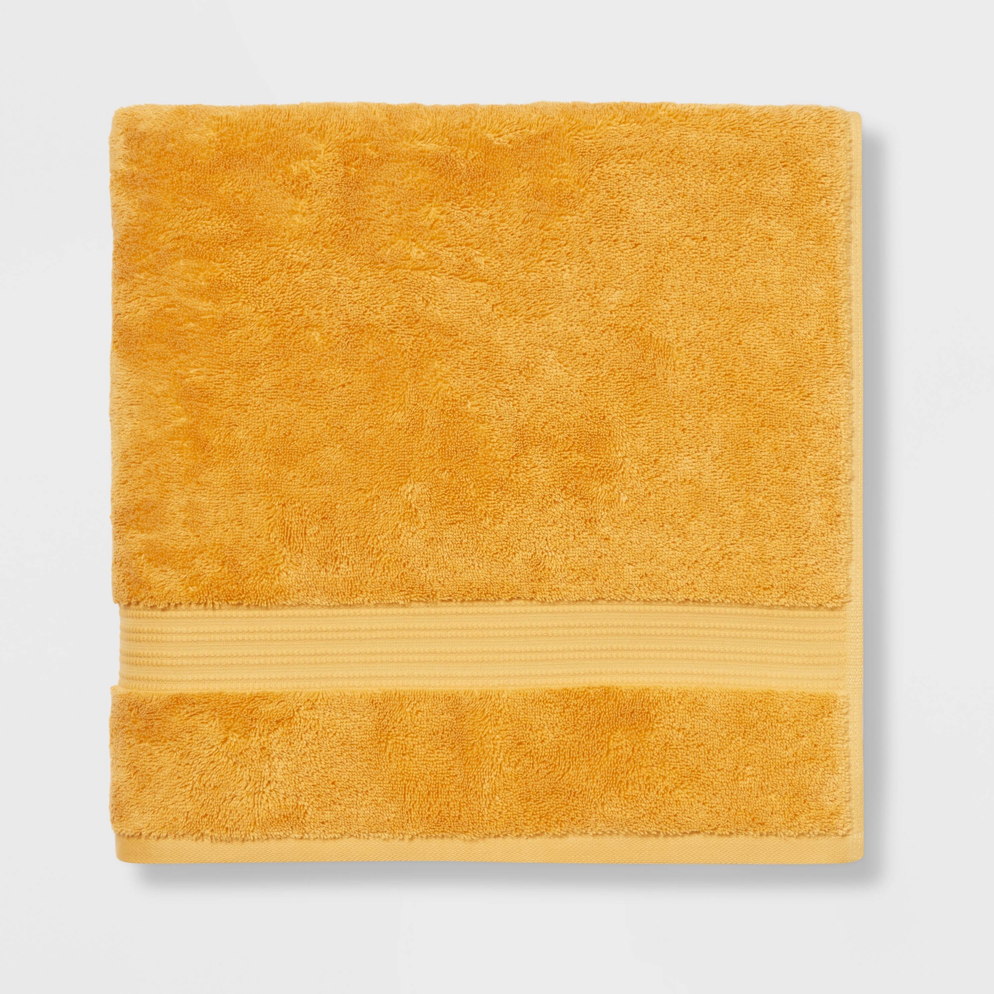 Total Fresh Antimicrobial Oversized Bath Towel Gold - Threshold™
