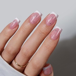 BTArtboxnails Starlit Sparkle Square Nails - Press On Nails - 1 of 4
