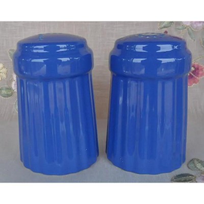 Blue Ceramic Simsbury Salt and Pepper Shaker Set