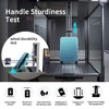 Sapphtopaz 3 Piece Luggage Sets ABS Hardside Spinner Expandable Suitcase Lightweight Luggage Carry On Suitcase, Spinner Wheels, TSA Lock (20/24/28) - 2 of 4