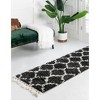 Unique Loom    Hygge Shag Trellis Area Rug - 3 of 4
