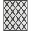 Unique Loom Outdoor Modern X Geometric Woven Area Rug - 2 of 4