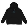 The Juniper Shop Embroidered Smiley Face Outline Youth Hoodie - 2 of 4