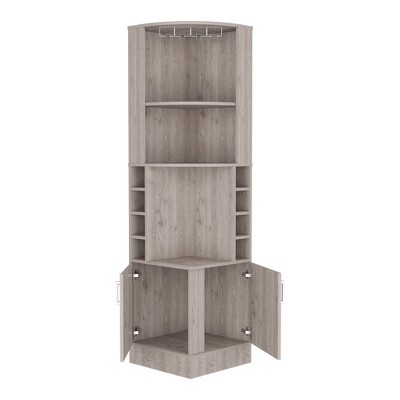 NicBex 71.1 Inch Kitchen Pantry Storage Cabinet with Open Shelves,2 Door Cabinets for Dining Room,Bathroom,Kitchen