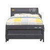 Acme Furniture Twin/Full Cargo Bed Gunmetal Finish - 3 of 4