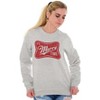 Xmas Its Merry Time Christmas Sweatshirt for Men or Women Brisco Brands - 4 of 4