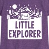 Girls' - Instant Message - Little Explorer Fitted Short Sleeve Graphic T-Shirt - 2 of 4